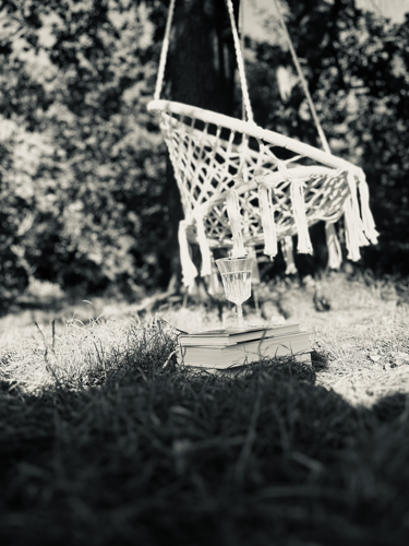 vakantie in de tuin